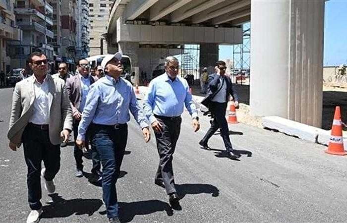 رئيس الوزراء يتفقد أعمال تطوير محور ”محمد نجيب” وتوسعة كورنيش الإسكندرية