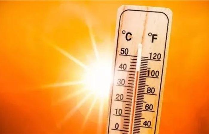درجات الحرارة اليوم الثلاثاء 15 يوليو 2025 فى مصر