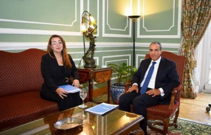وزير الخارجية يستقبل المديرة التنفيذية لمكتب الأمم المتحدة المعني بالمخدرات والجريمة