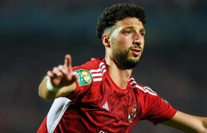«لغيابه عن التدريبات والجلسات العلاجية بدون إذن».. استبعاد وسام أبو على من معسكر الأهلى فى تونس