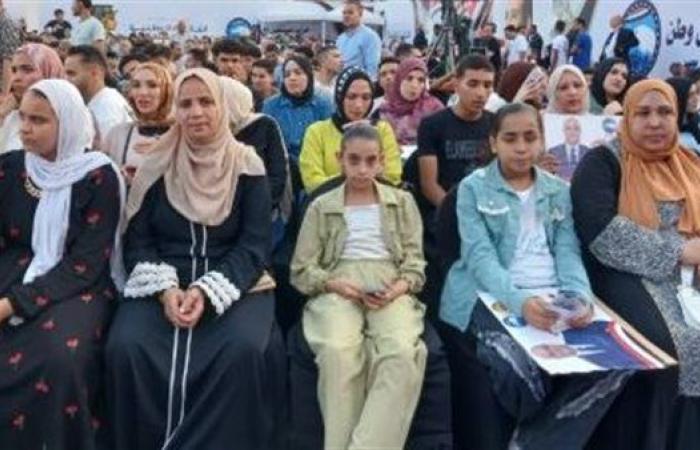 سيدات الشرقية يتصدرن المشهد في مؤتمر مستقبل وطن لدعم مرشحي مجلس الشيوخ