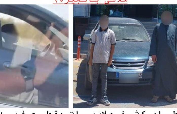 الداخلية تكشف ملابسات فيديو قيادة طفل لسيارة في الجيزة وتضبط المتورطين