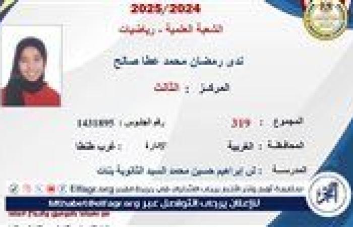 أسرة الثالثة علمى رياضة " فضل علينا كبير والحمد لله ربنا كرمنا "