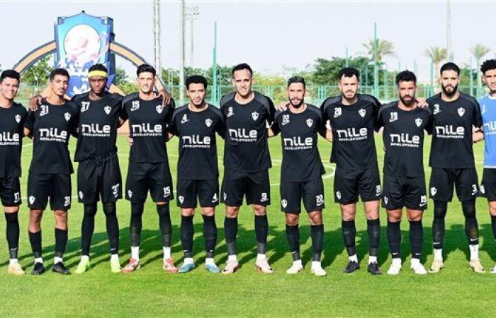 تدريبات بدنية في "الجيم" للاعبي الزمالك بمعسكر العاصمة الإدارية