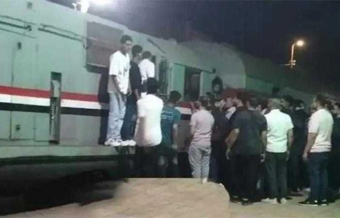 حقيقة توقف قطار بمحطة تلا بالمنوفية لمدة نصف ساعة لعدم وجود مشرف القطار