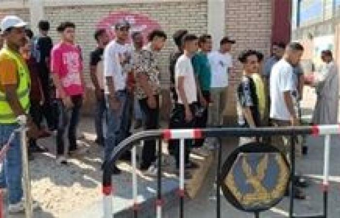 حشود كبيرة للناخبين على لجان الشيخ زايد باليوم الثاني لانتخابات الشيوخ