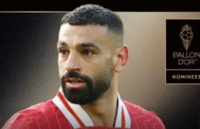 محمد صلاح يتصدر المرشحين لجائزة الكرة الذهبية 2025