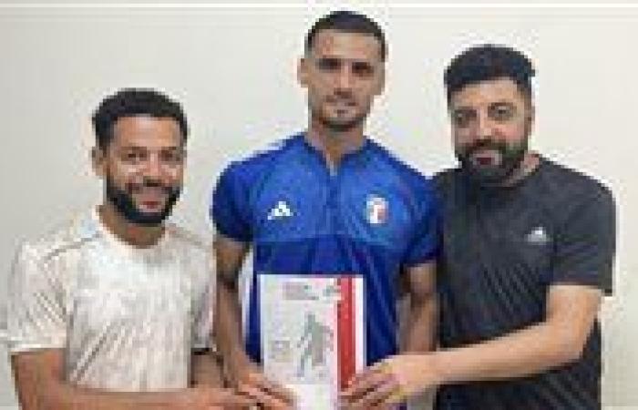 الرجاء المطروحي يضم الفلسطيني ثائر أبو عبيدة مدافع بيت حانون موسمين