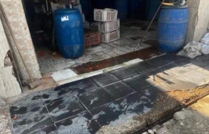 ضبط كميات من المخلل والملح الطعام مجهولة المصدر في القليوبية