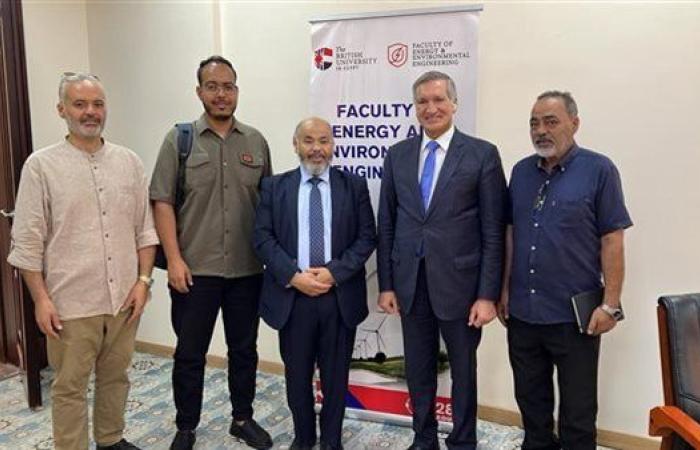 الجامعة البريطانية في مصر تستقبل الملحق الثقافي الليبي لتعزيز التعاون