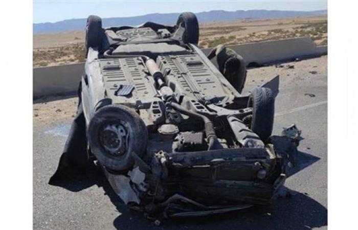 في حادث انقلاب سيارة ملاكي.. مصرع وإصابة 4 أشخاص بأسيوط الجديدة
