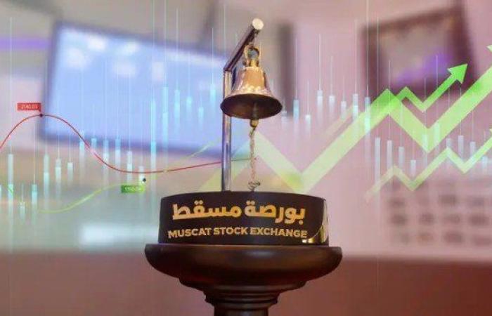 مؤشر بورصة مسقط يرتفع 1.44% ليغلق تداولاته عند مستوى 5102.18 نقطة