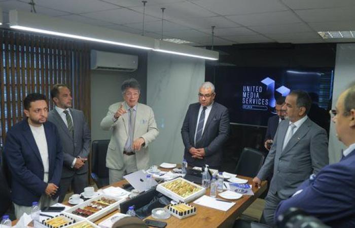 المتحدة تستقبل وفداً رفيع المستوى من المكتب الوطني للإعلام بدولة الإمارات
