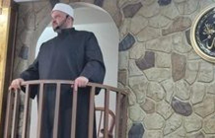 د. إبراهيم نجم يلقي خطبة الجمعة من المسجد الكبير بمدينة ريو دي جانيرو بالبرازيل