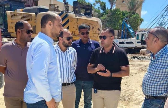 بالصور .. رئيس جهاز القرى السياحية يتفقد أعمال تنفيذ «بوغاز»