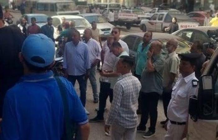 غلق وتشميع 3 محال وورش مخالفة ورفع 900 حالة إشغال بحي الهرم
