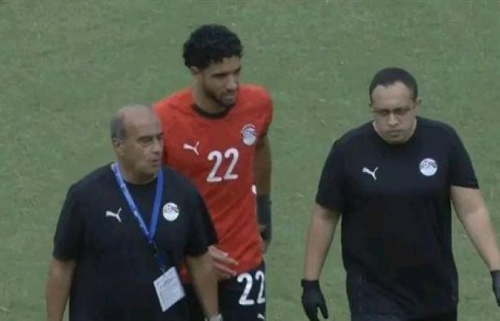 تفاصيل إصابة عمر مرموش في مباراة منتخب مصر وبوركينا فاسو