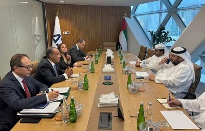 وزير الخارجية يلتقي وزير الاستثمار بدولة الإمارات العربية المتحدة