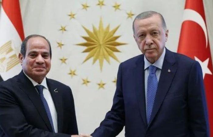 الرئيس السيسي ونظيره التركي يؤكدان على أهمية التنسيق المشترك لاستعادة الاستقرار الإقليمي