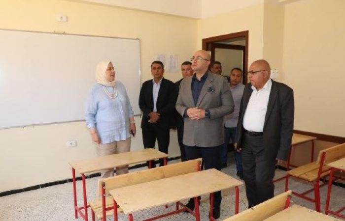 خلال متابعته لجاهزية المدارس : محافظ بني سويف يُعلن انتظام الدراسة في 149 مدرسة