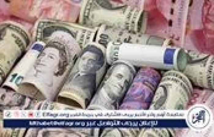 أسعار العملات العربية والأجنبية اليوم أمام الجنيه المصري