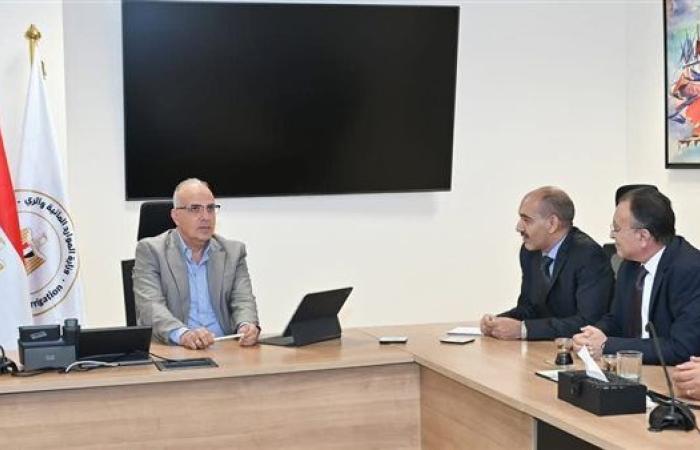 وزير الري يلتقي الرئيس التنفيذي لوكالة الفضاء المصرية لبحث مجالات التعاون المشترك