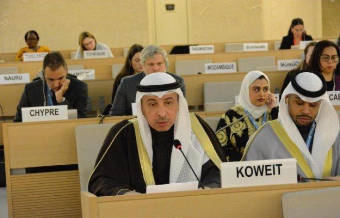 الكويت لمجلس حقوق الإنسان: أسف خليجي عميق لاستمرار المعاناة الإنسانية في غزة