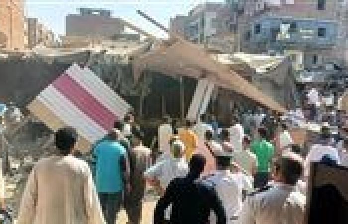 حملة مكبرة لرفع الإشغالات في مركز كوم أمبو