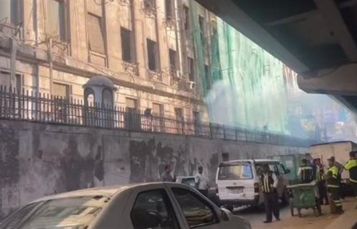 تجدد الحرائق في سنترال رمسيس