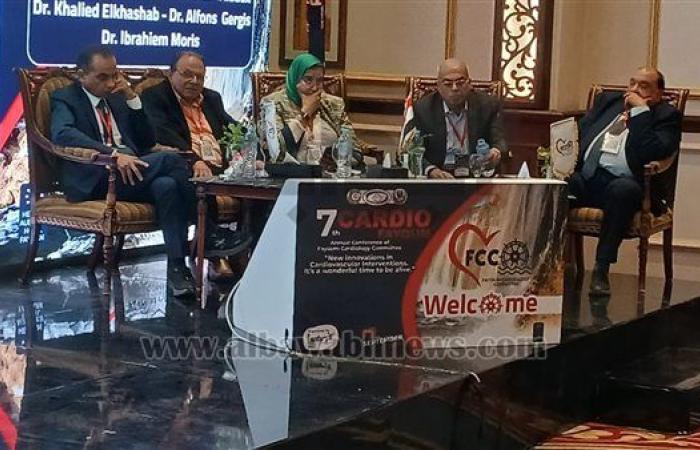القسطرة بديلًا للجراحة.. تقنيات حديثة لعلاج أمراض القلب في مؤتمر الفيوم "صور"