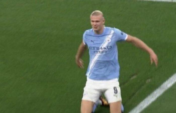 برأسية «هالاند».. مانشستر سيتي يتقدم بالهدف الأول أمام نابولي في دوري أبطال أوروبا «فيديو»