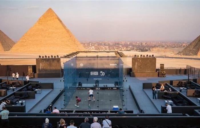 الليلة.. نهائي بطولة مصر المفتوحة للاسكواش 2025 أمام أهرامات الجيزة
