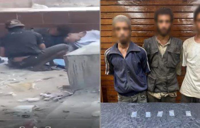 ضبط 3 أشخاص بتهمة تعاطي المخدرات في القليوبية.. فيديو
