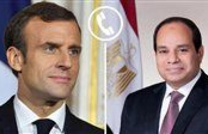 السيسي وماكرون يؤكدان أهمية مؤتمر «حل الدولتين» كخطوة محورية للاعتراف بفلسطين