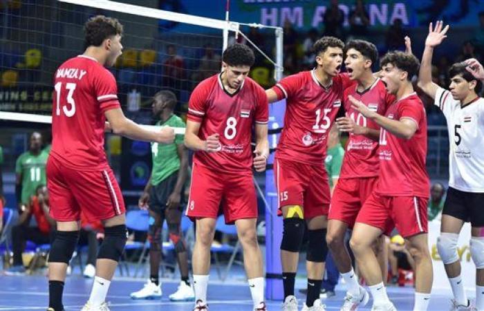 اليوم.. منتخب شباب الطائرة يواجه الكاميرون في نهائي البطولة الأفريقية بالقاهرة