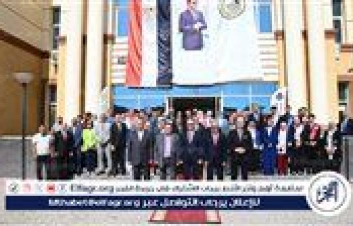 المنشاوي يشهد مراسم تحية العلم بجامعة أسيوط الأهلية فى أول أيام العام الجامعي