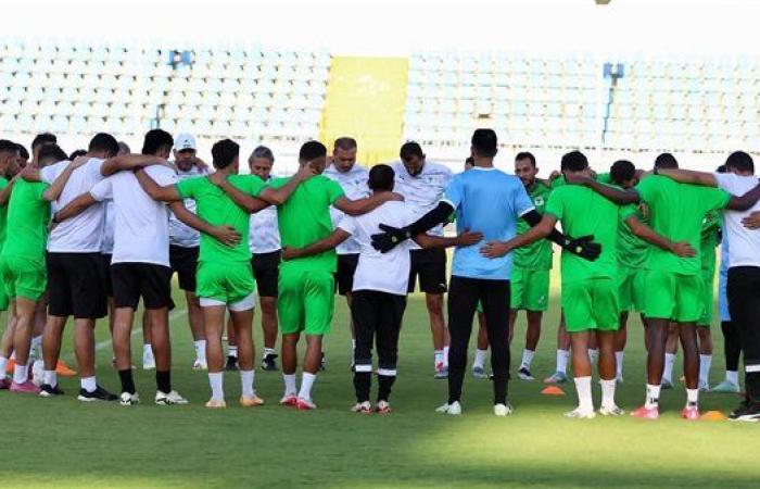 المصري يختتم استعداداته لمواجهة فاركو في الدوري