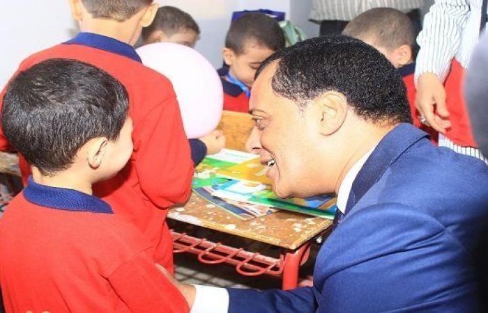 جولة مدير تعليم سوهاج وإعلانه انطلاقة العام الدراسي 2025 بانضباط مميز