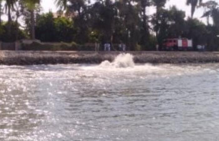 انفجار خط غاز في بحر مويس ببنها.. فيديو