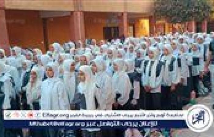 انتظام 880 ألف طالبًا وطالبة في 1300 مدرسة ببني سويف (صور)