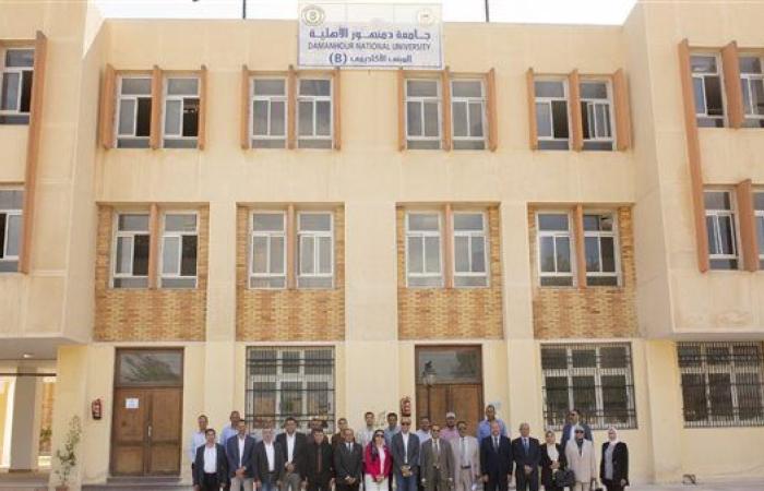 لجنة من المجلس الأعلى للجامعات الأهلية تقيّم جاهزية جامعة دمنهور الأهلية لانطلاق الدراسة في العام الجامعي 2025-2026