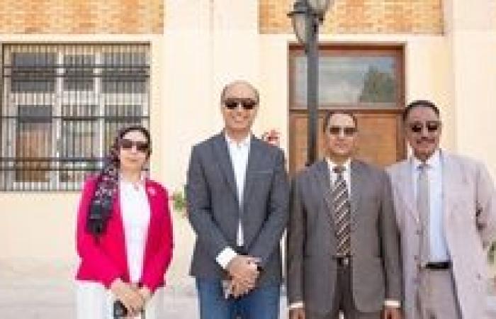 لجنة من المجلس الأعلى الجامعات الأهلية تتفقد إمكانات جامعة دمنهور الأهلية