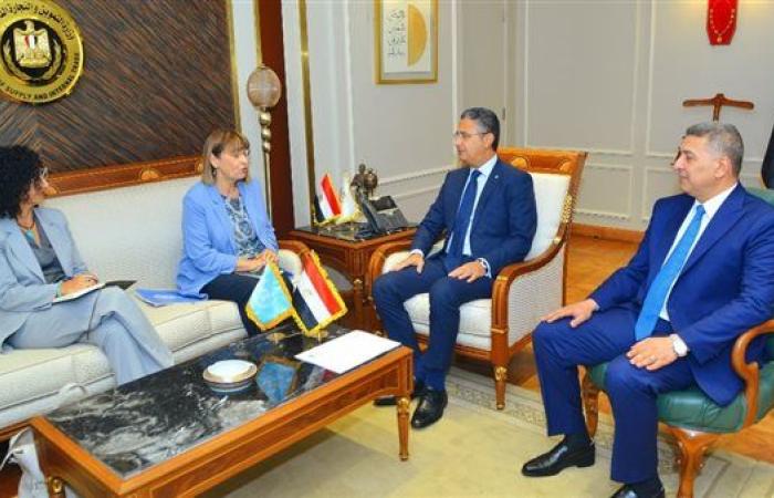 وزير التموين يبحث مع الأمم المتحدة تعزيز الأمن الغذائي والتحول الرقمي