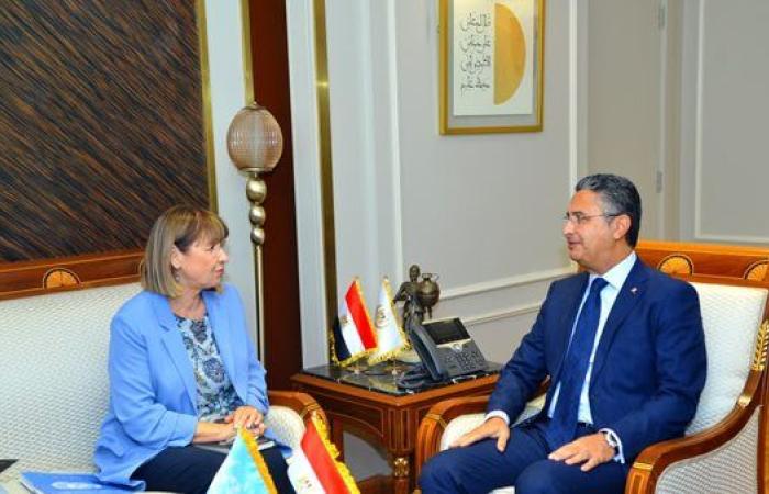 وزير التموين يلتقي منسقة الأمم المتحدة بمصر لبحث تعزيز التعاون بالأمن الغذائي