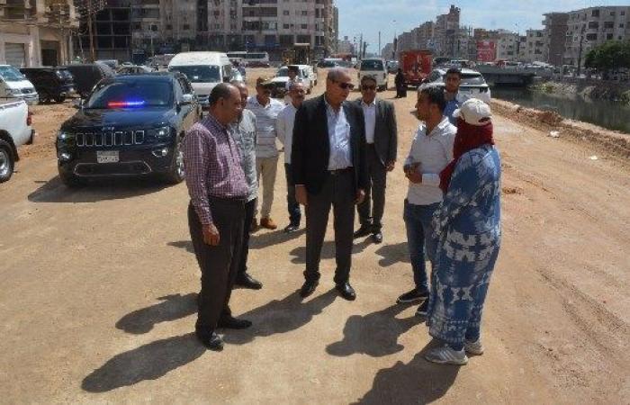 محافظ الغربية يتفقد مشروعات التطوير بطنطا
