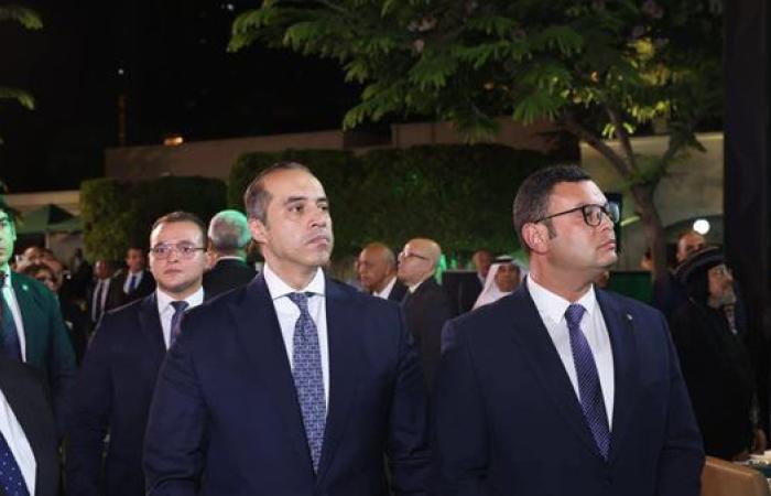 وزير الشؤون النيابية يحضر احتفال السفارة السعودية باليوم الوطني السعودي 95