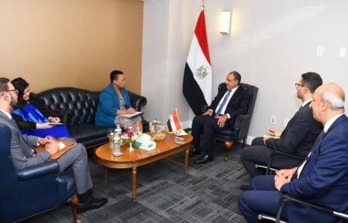 وزير الخارجية يلتقي المديرة التنفيذية للآلية الأفريقية لمراجعة النظراء
