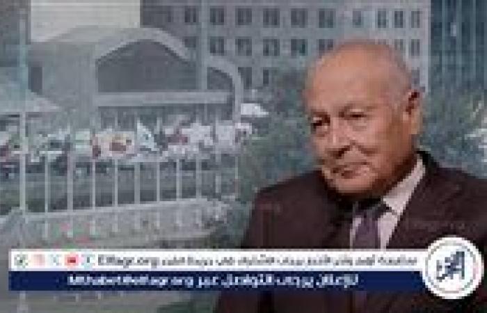 أبو الغيط: اتجاه دول بالاتحاد الأوروبي للاعتراف بدولة فلسطين هو تطور كبير ويجب استثماره