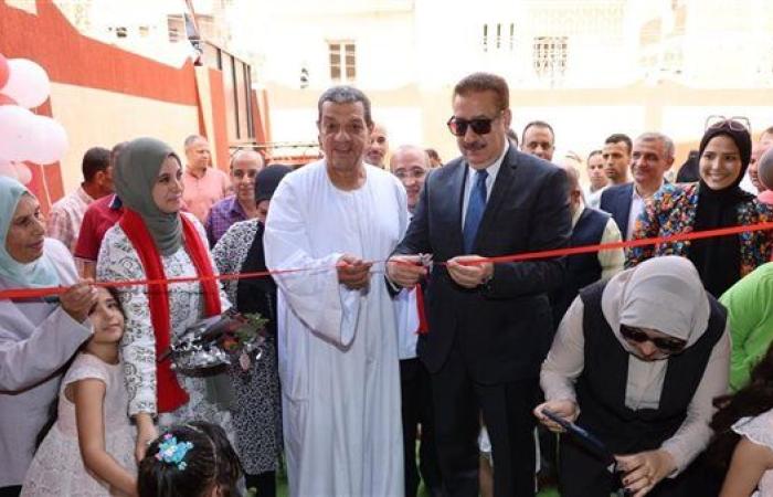 محافظ المنوفية يفتتح مدرستين جديدتين بتلا باستثمارات 37 مليون جنيه