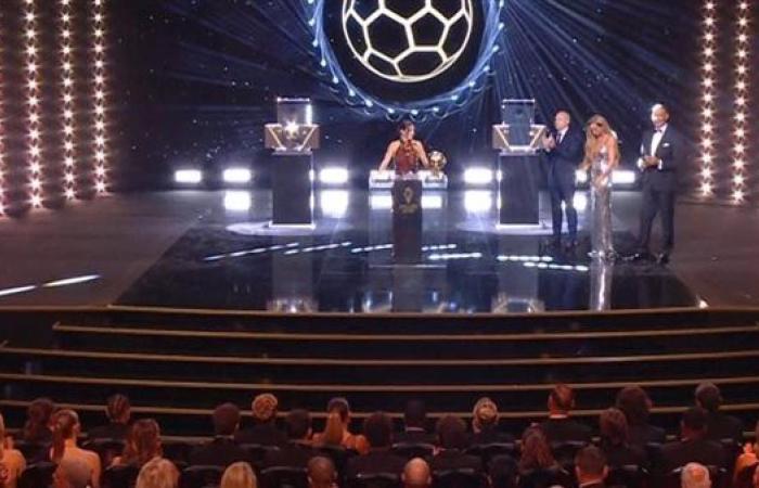 أيتانا بونماتي نجمة برشلونة تتوج بالكرة الذهبية كأفضل لاعبة في العالم 2025